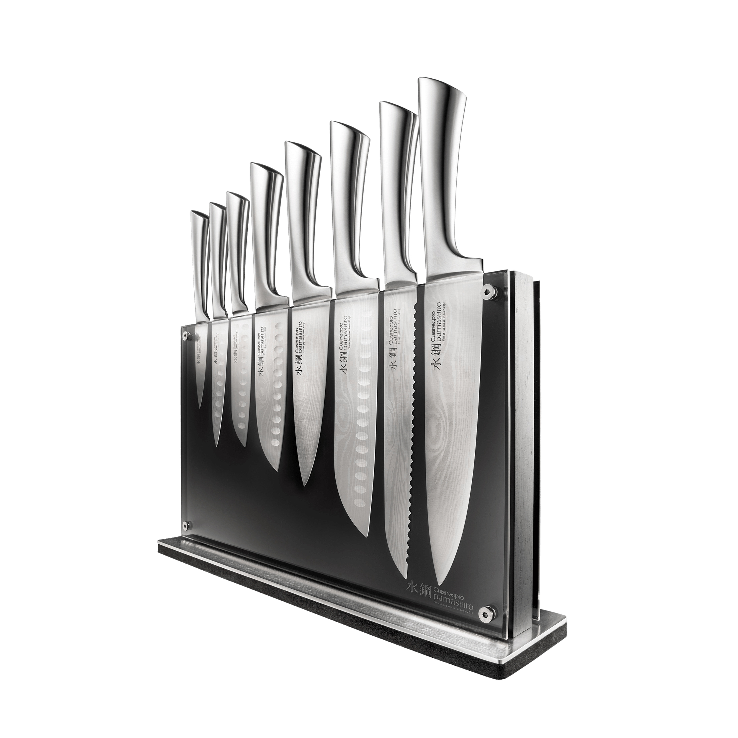 Cuisine::pro® Damashiro® Nami Knife Block 9 Piece