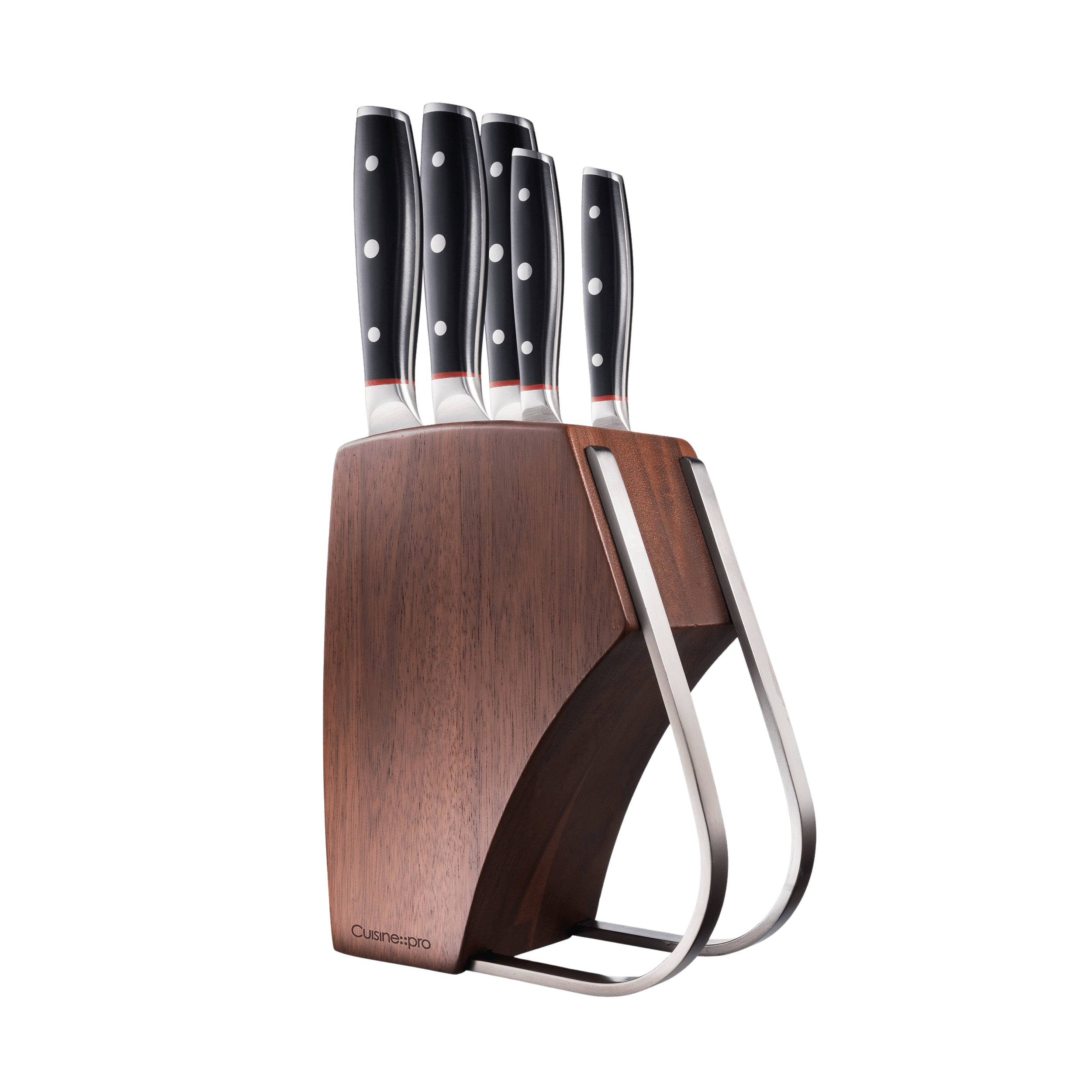 Cuisine::pro® iconiX® Holz Knife Block 6 Piece