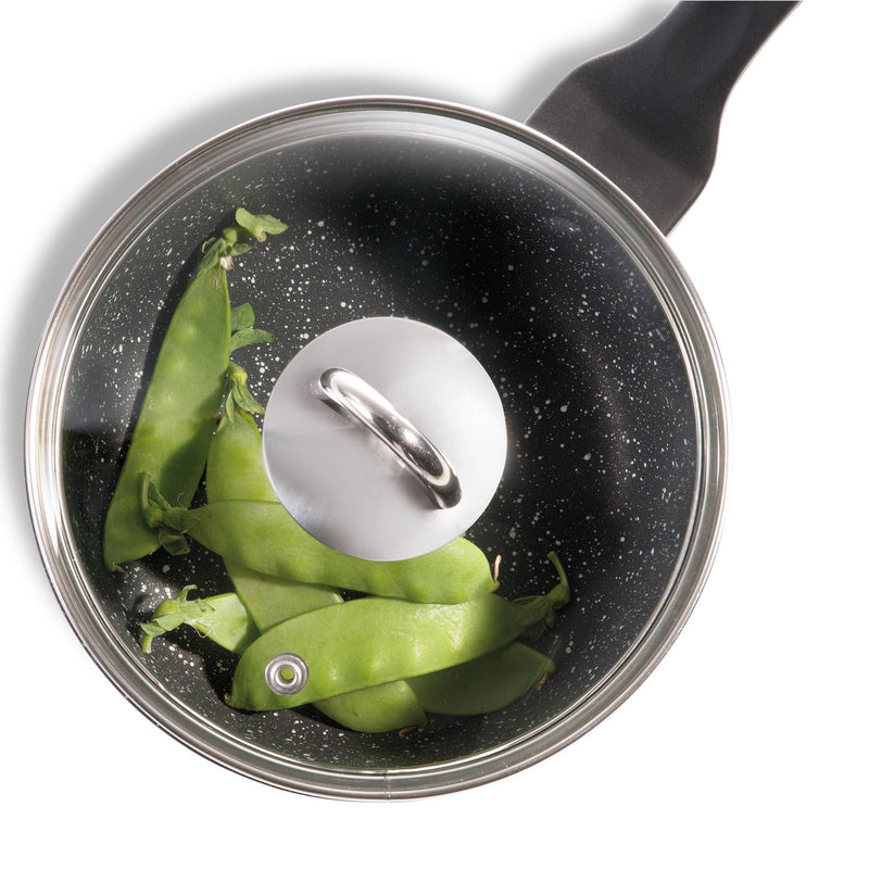 Cuisine::pro® GRANITE™ Saucepan with Lid 1.3qt - hover
