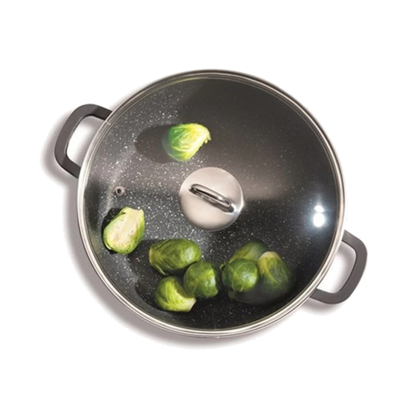 Cuisine::pro® GRANITE™ Casserole with Lid 4.5qt - hover