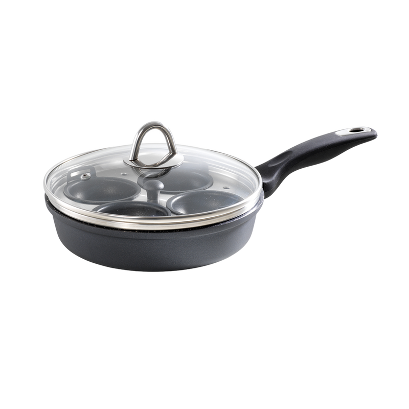 Cuisine::pro® GRANITE™ 4-Egg Poacher with Lid 1.4qt