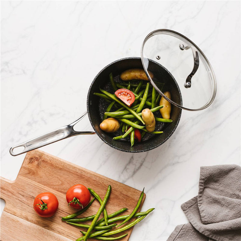 Cuisine::pro® IRONROC™ Saucepan with Lid 3.3qt - hover