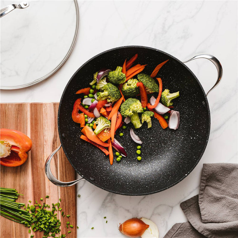 Cuisine::pro® IRONROC™ All-in-One Pan with Lid 12.5" - hover
