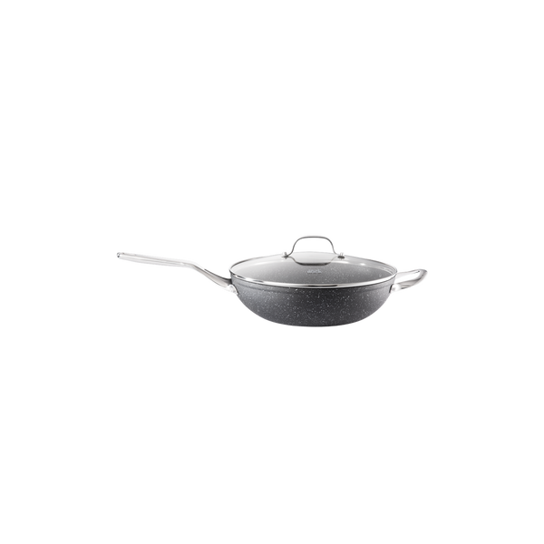 Cuisine::pro® IRONROC™ Wok with Lid 12"
