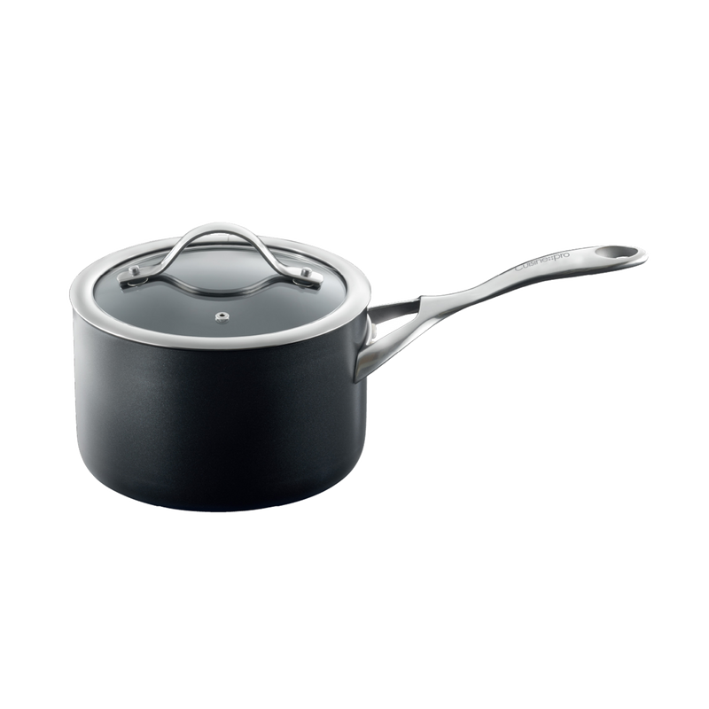 Cuisine::pro® iD3® Hard-anodized Saucepan with Lid 2.1qt