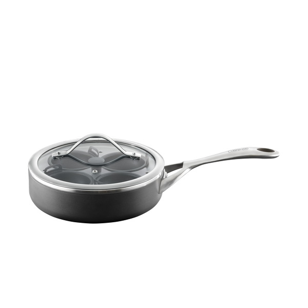 Cuisine::pro® iD3 4-Egg Poacher with Lid 1.5qt
