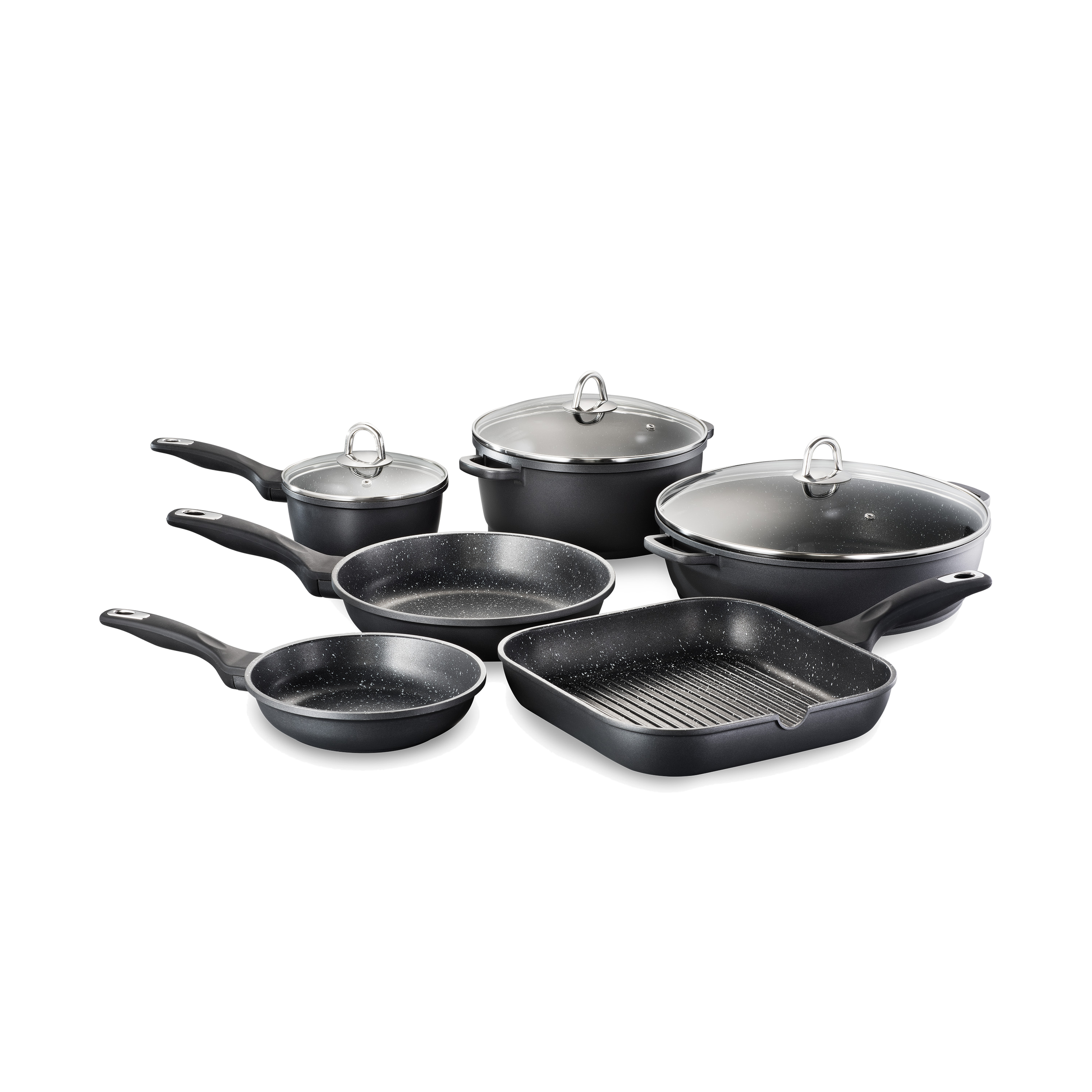 Cuisine::pro® GRANITE™ Cookware Set 9pc