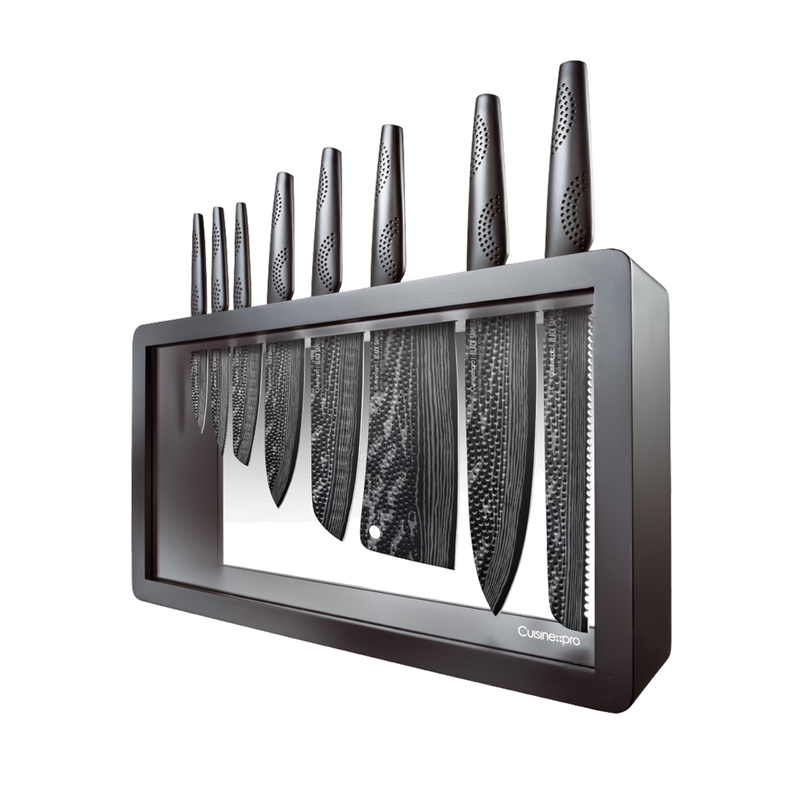 Cuisine::pro® iD3® BLACK SAMURAI Syo 9-Piece Knife Block