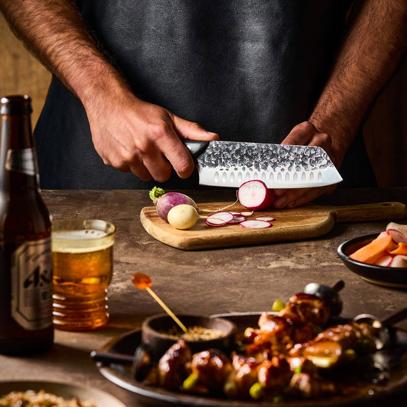 Cuisine::pro® KUROI KIBA Santoku Knife 7" - hover