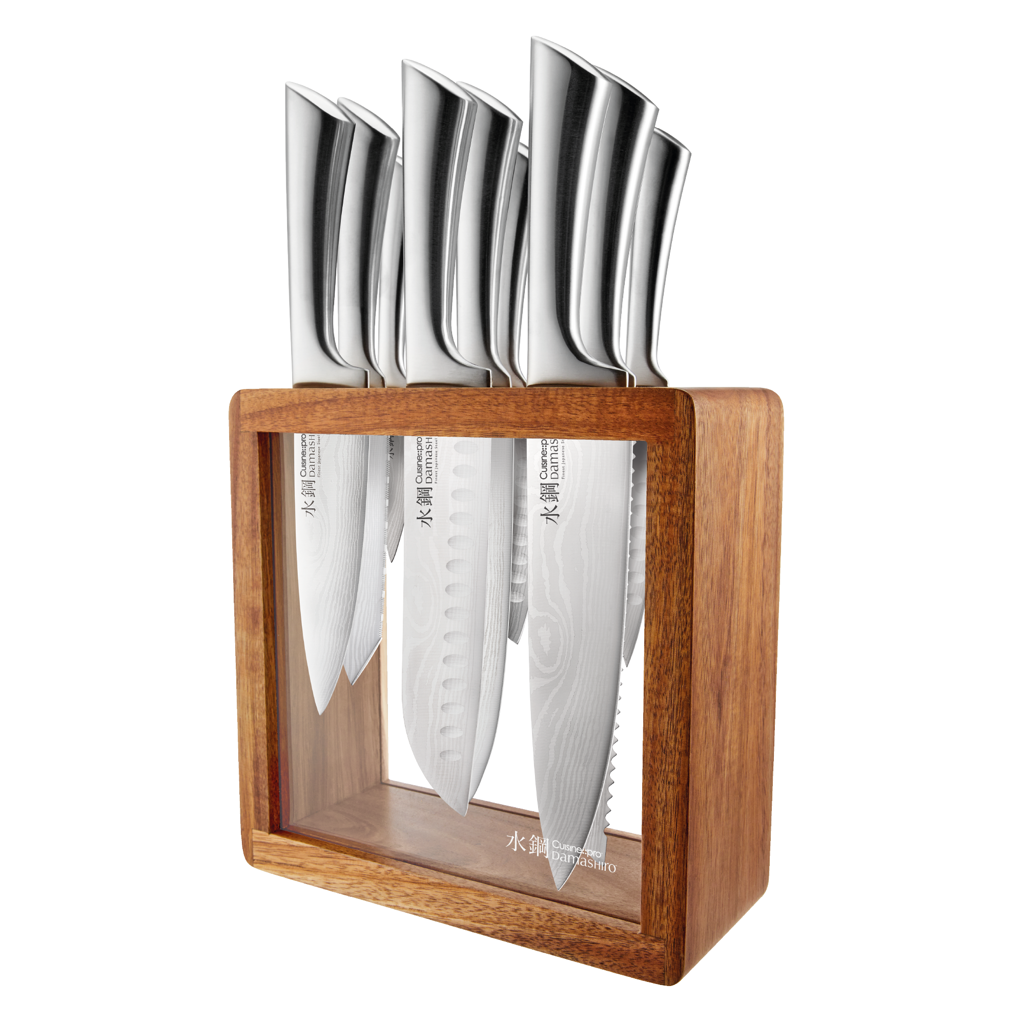Cuisine::pro® Damashiro® 10-Piece Hiryu Knife Block