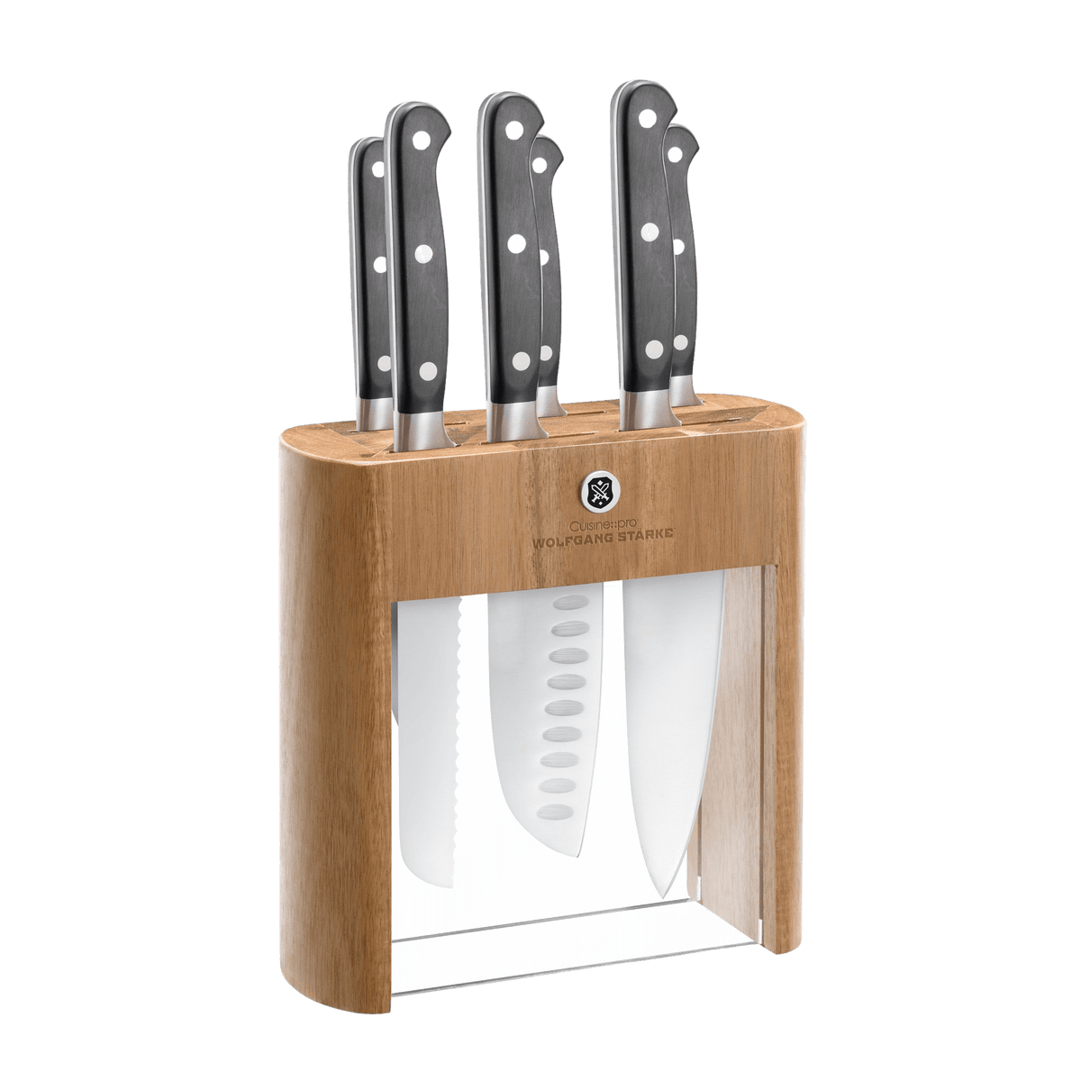 DISHWASHER SAFE MC701 Black Knife Sets of 26, Stainless Steel Kitchen  Knives Blo