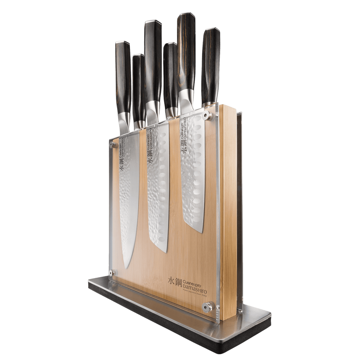 http://cuisinepro.com/cdn/shop/products/1029651-Cuisinepro-Damashiro-Emperor-Shi-Knife-Block-7-Piece-02-min_1200x1200.png?v=1625707840