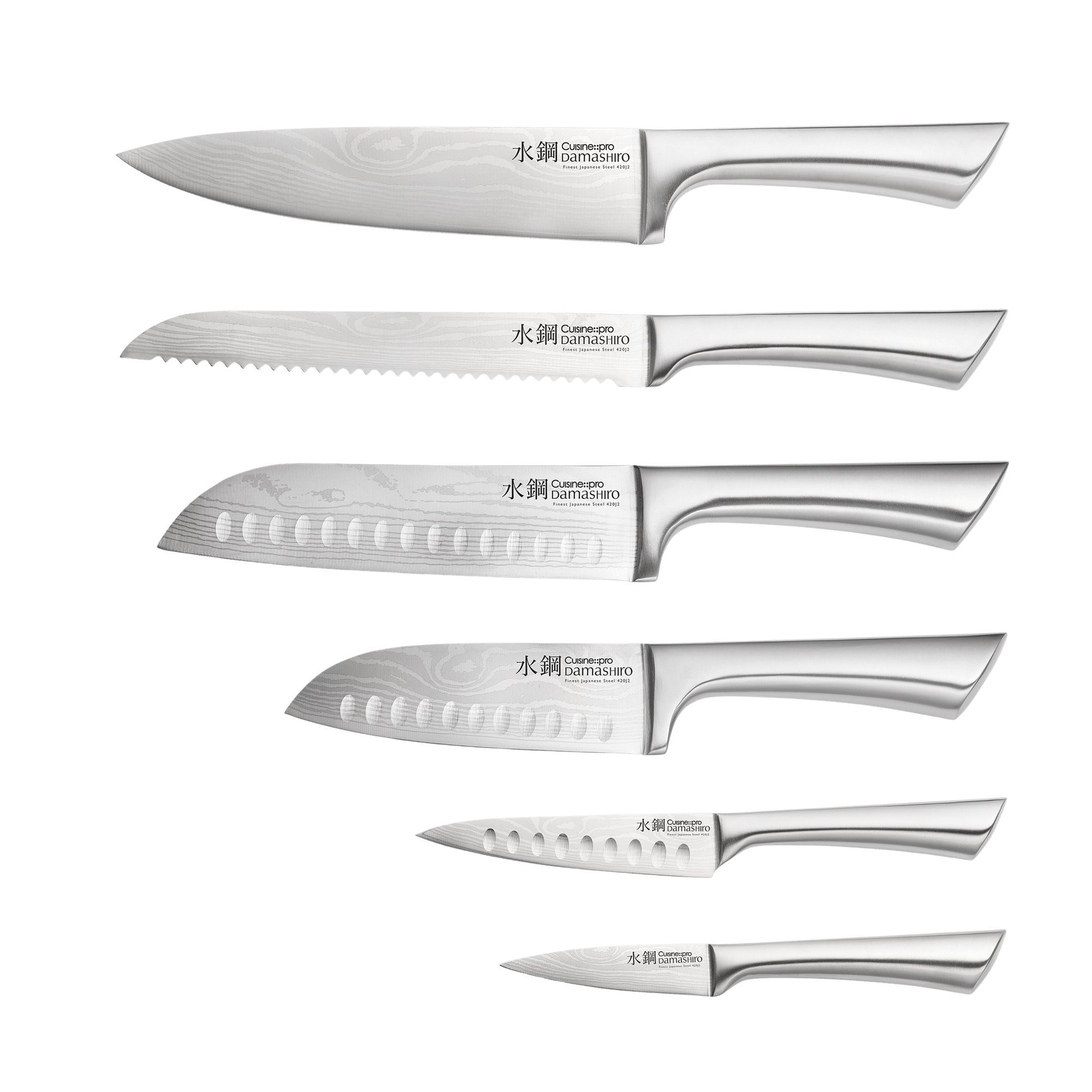 Cuisine::pro® Damashiro® Mizu Knife Block 7 Piece