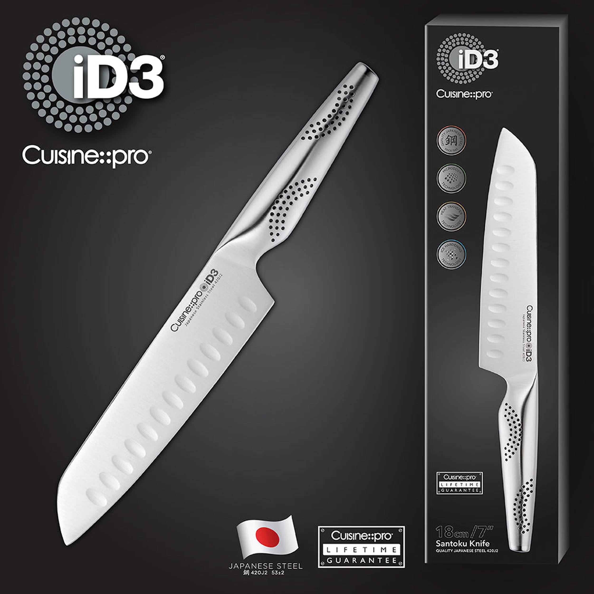 Cuisine::pro® iD3® Santoku Knife 7