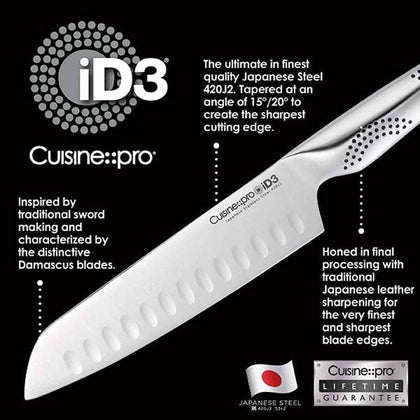 Cuisine::pro® iD3® Santoku 'Try Me' Knife 5in