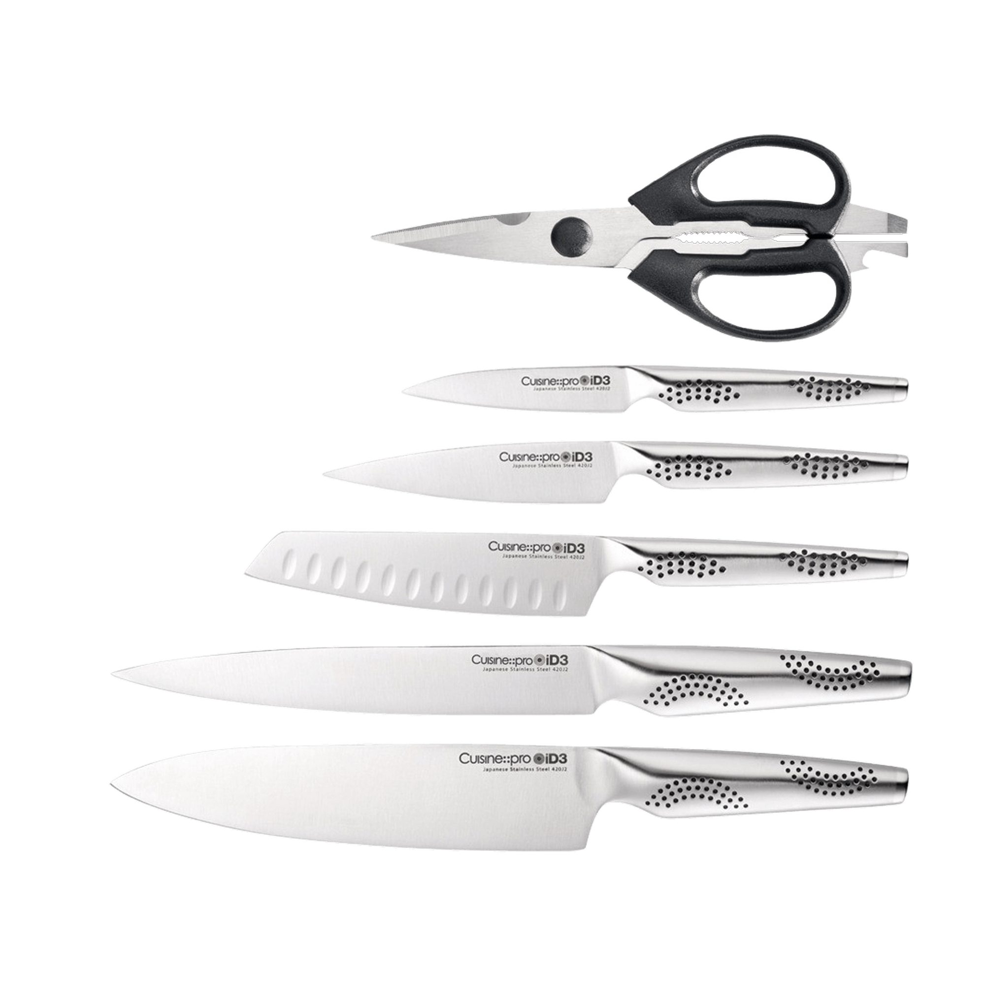 Cuisine::pro® iD3® Tora Knife Block 7 Piece