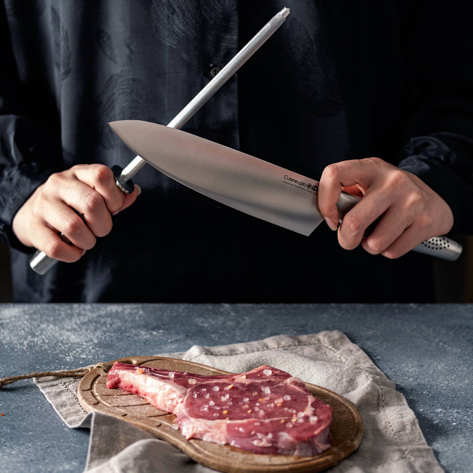 Cuisine::pro® iD3® Sharpening Steel 8