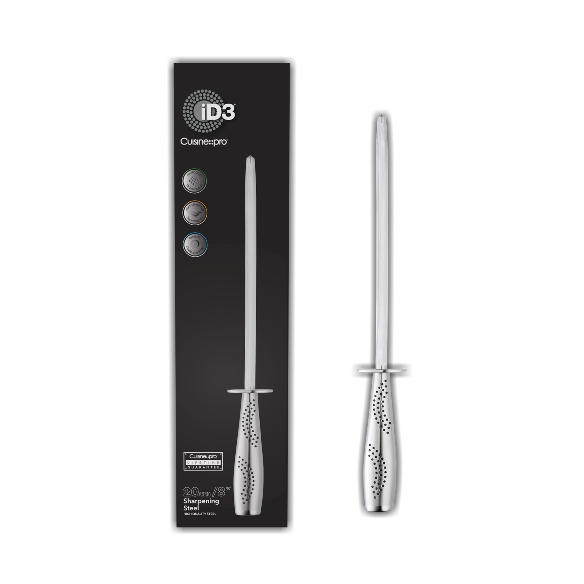 Cuisine::pro® iD3® Sharpening Steel 8