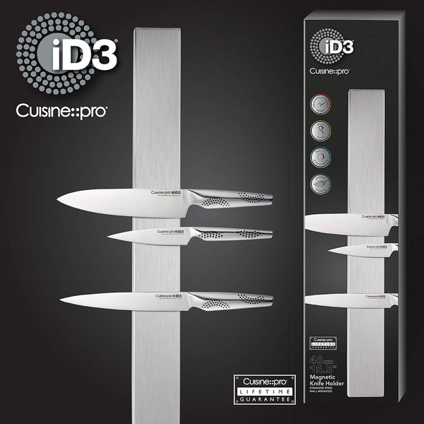 Cuisine::pro® iD3® Magnetic Stainless Steel Knife Holder