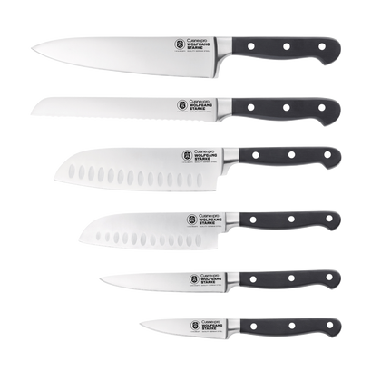 Cuisine::pro® WOLFGANG STARKE Klar 7-Piece Knife Block