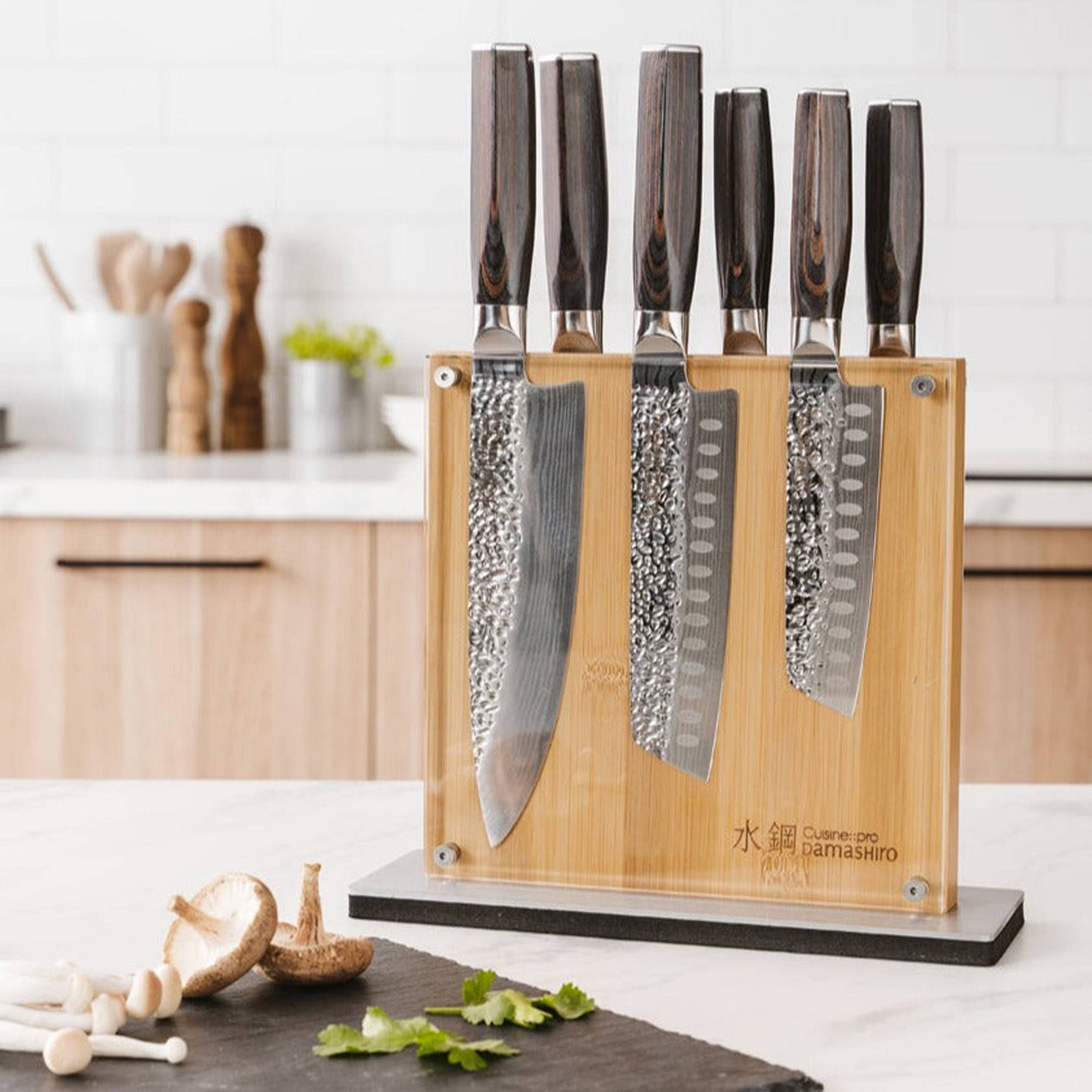 Cuisine::pro® Damashiro EMPEROR®  Shi Knife Block 7 Piece