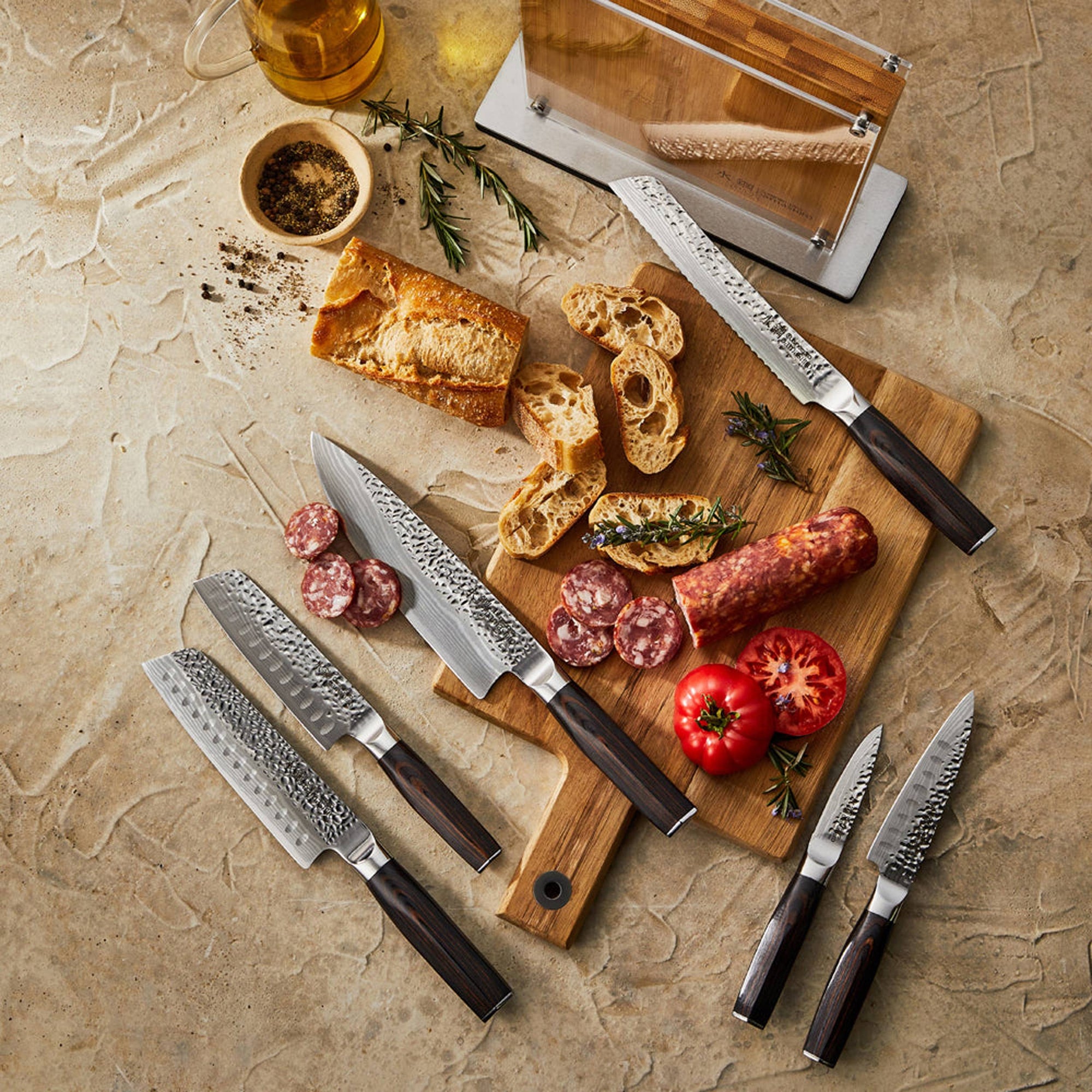 Cuisine::pro® Damashiro EMPEROR®  Shi Knife Block 7 Piece