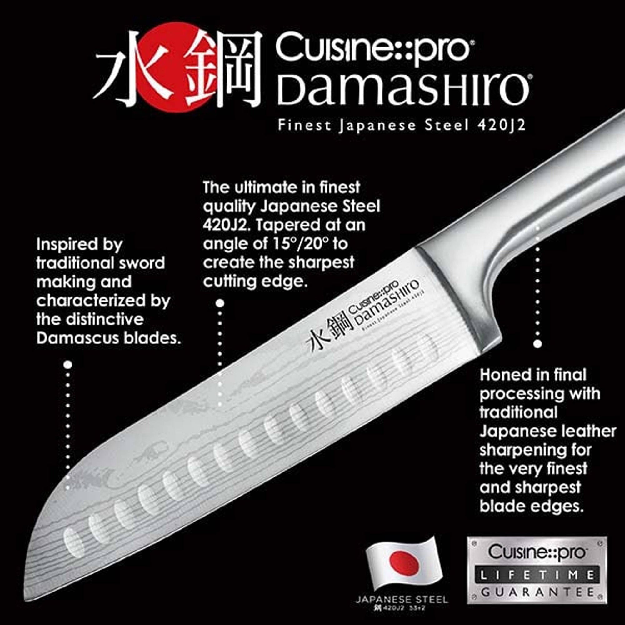 Cuisine::pro® Damashiro® Cleaver 6.5
