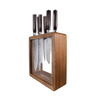 Cuisine::pro® Damashiro EMPEROR®  Mokuzai Knife Block 7 Piece