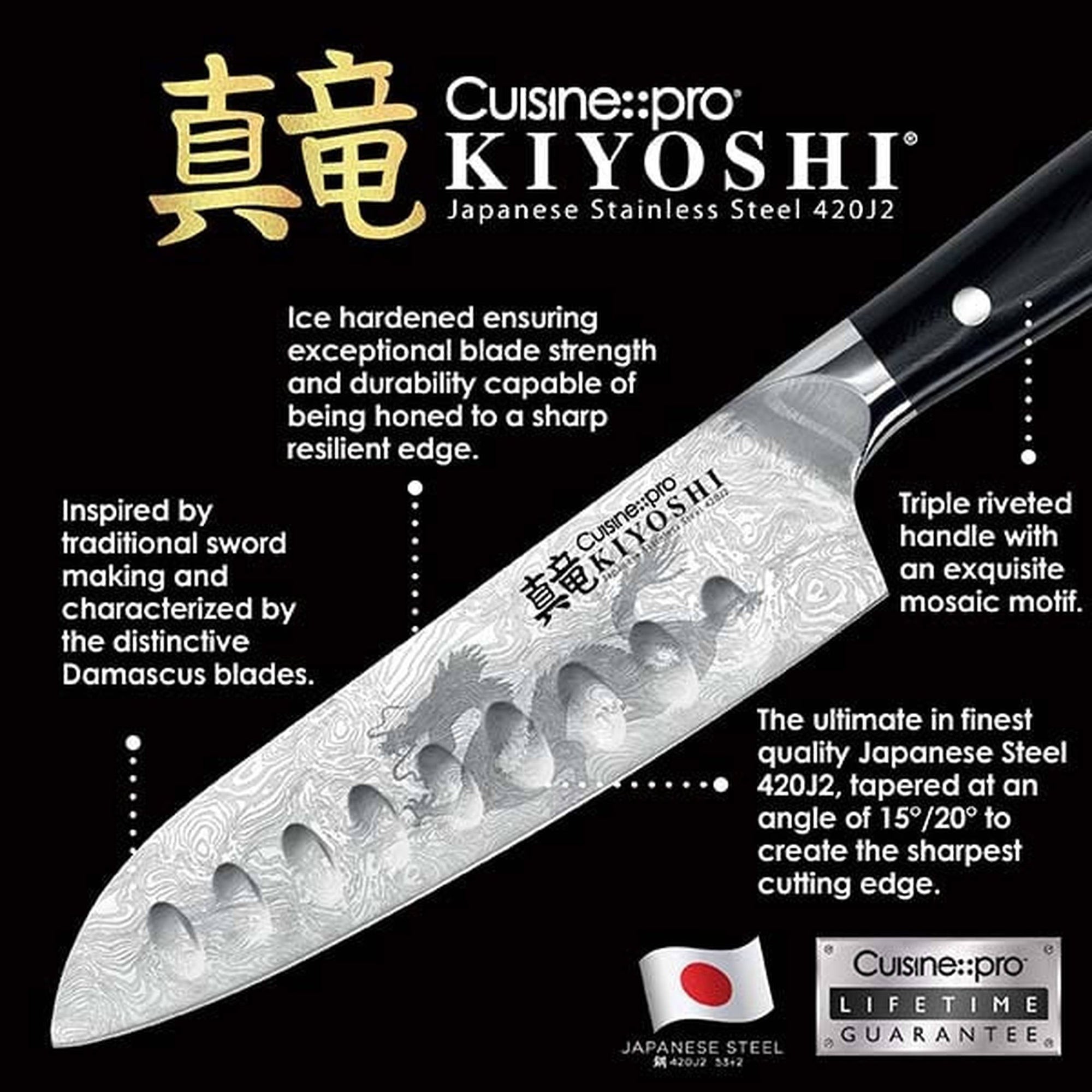 Cuisine::pro® KIYOSHI® Chefs Knife 8