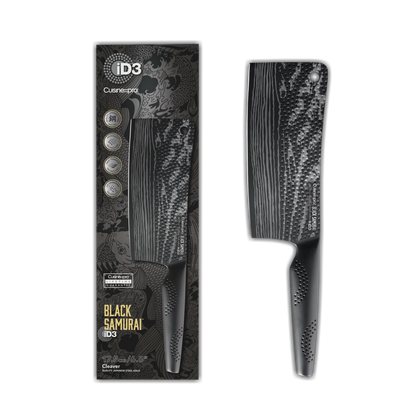 Cuisine::pro® iD3® BLACK SAMURAI Cleaver Knife 6.5in