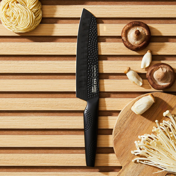 Cuisine::pro® iD3® BLACK SAMURAI Santoku Knife 7in - hover