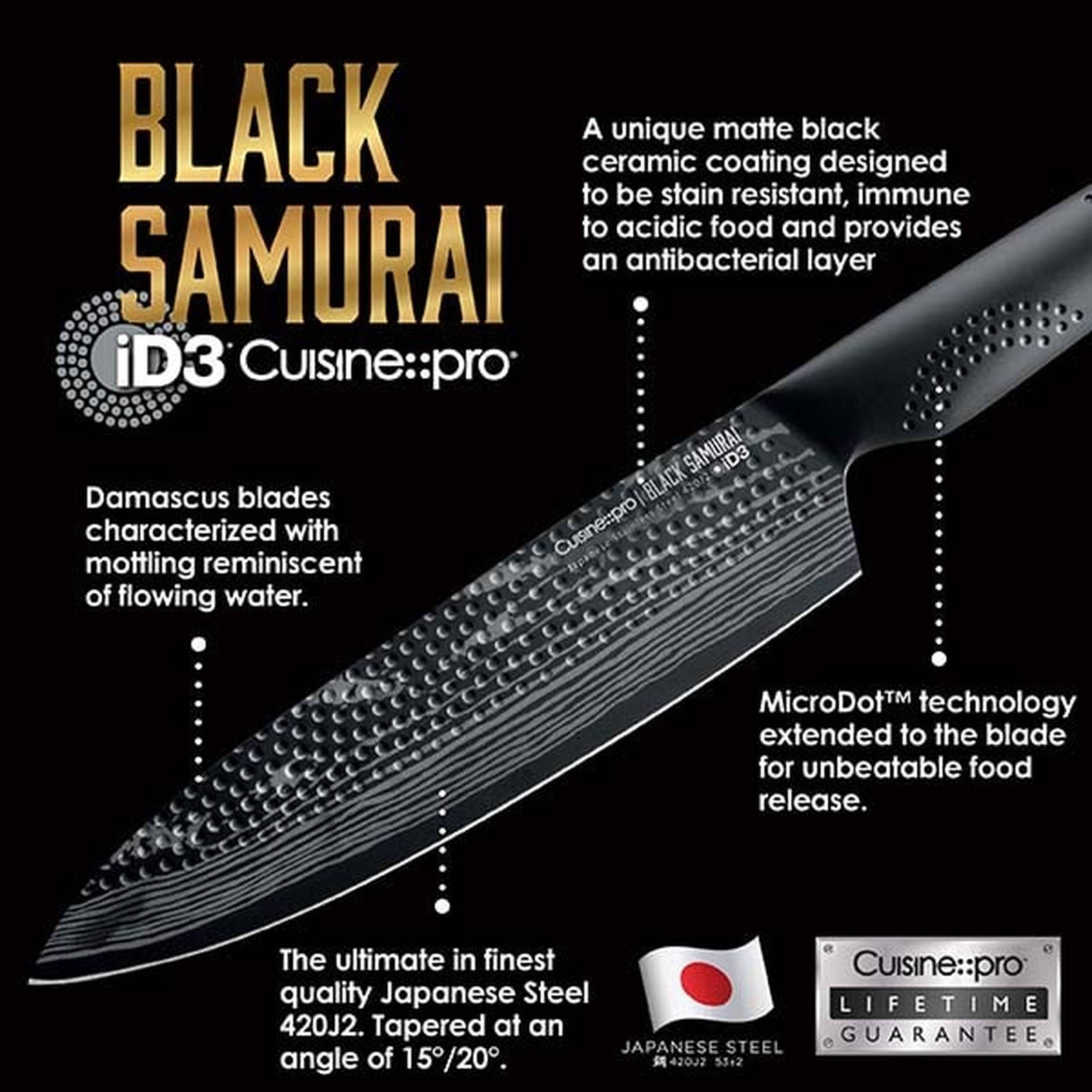 Cuisine::pro® iD3® BLACK SAMURAI   Santoku 7