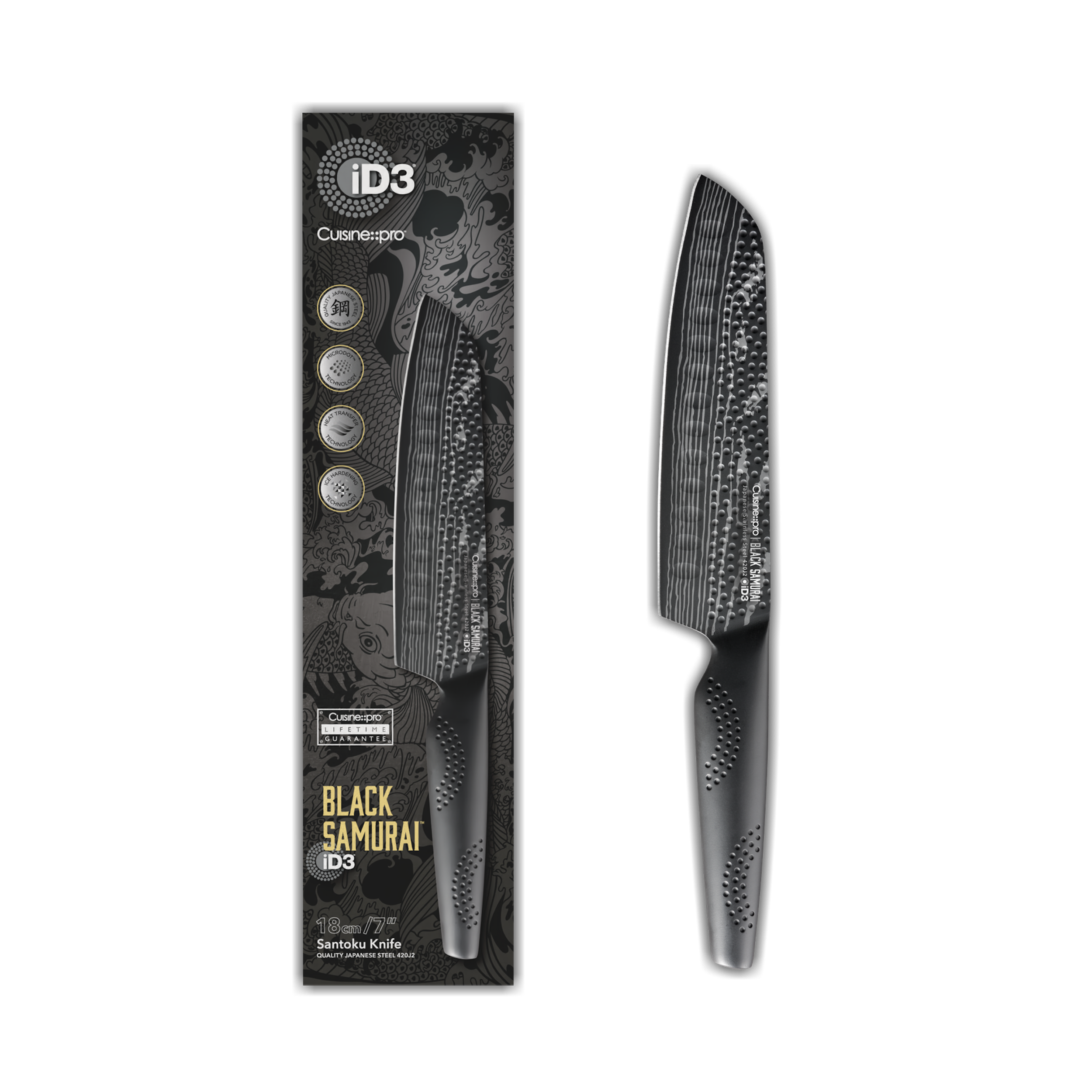 Cuisine::pro® iD3® BLACK SAMURAI   Santoku 7