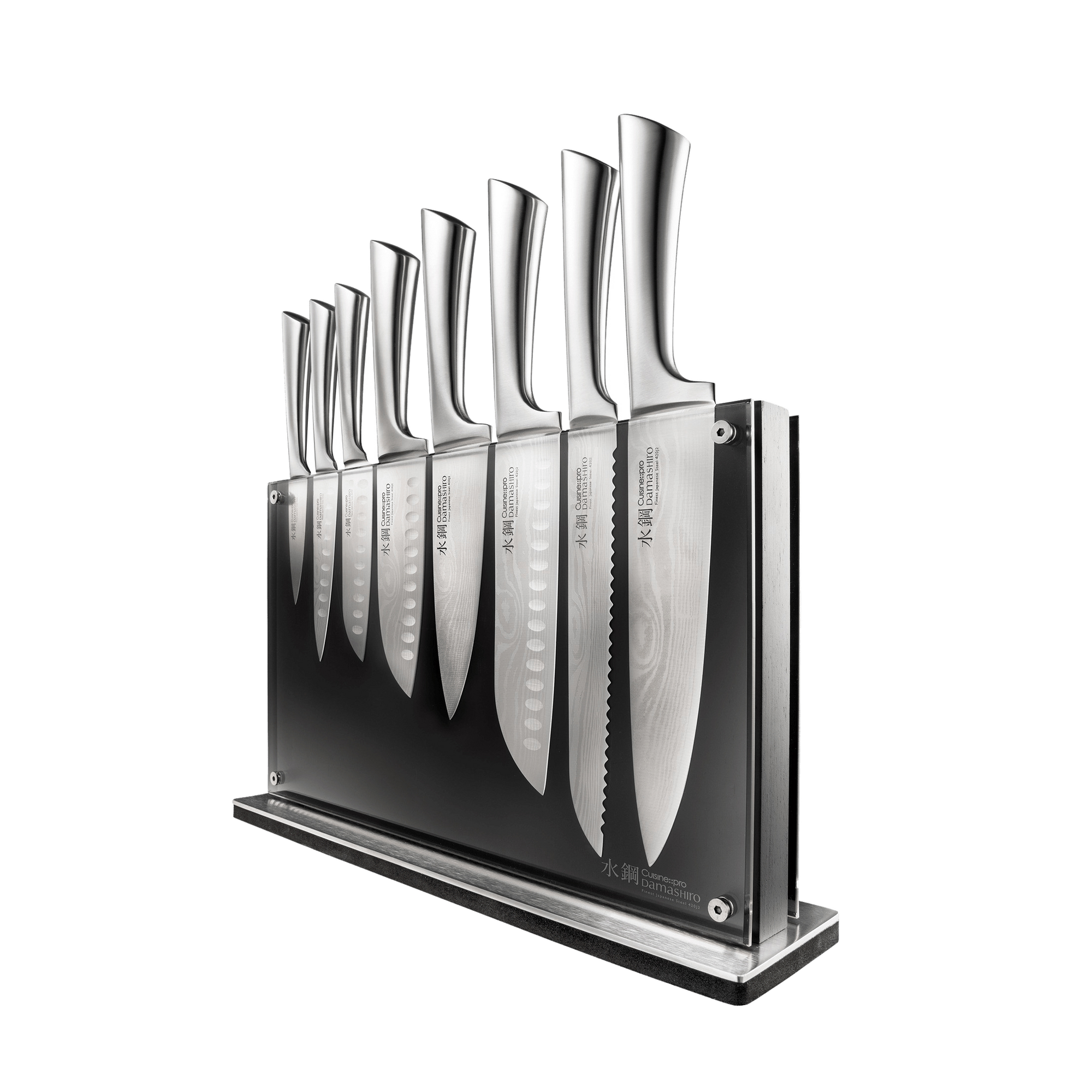 Cuisine::pro® Damashiro® Nami Knife Block 9 Piece