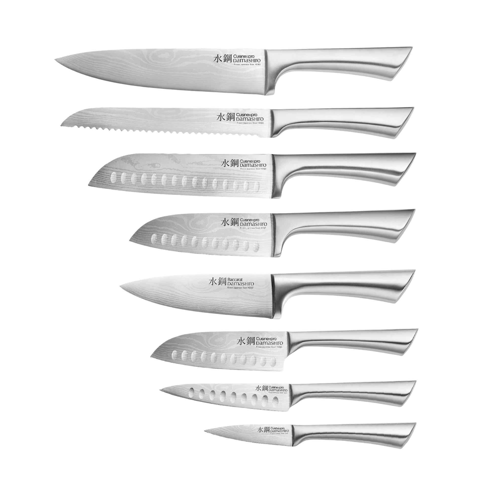 Cuisine::pro® Damashiro® Nami Knife Block 9 Piece