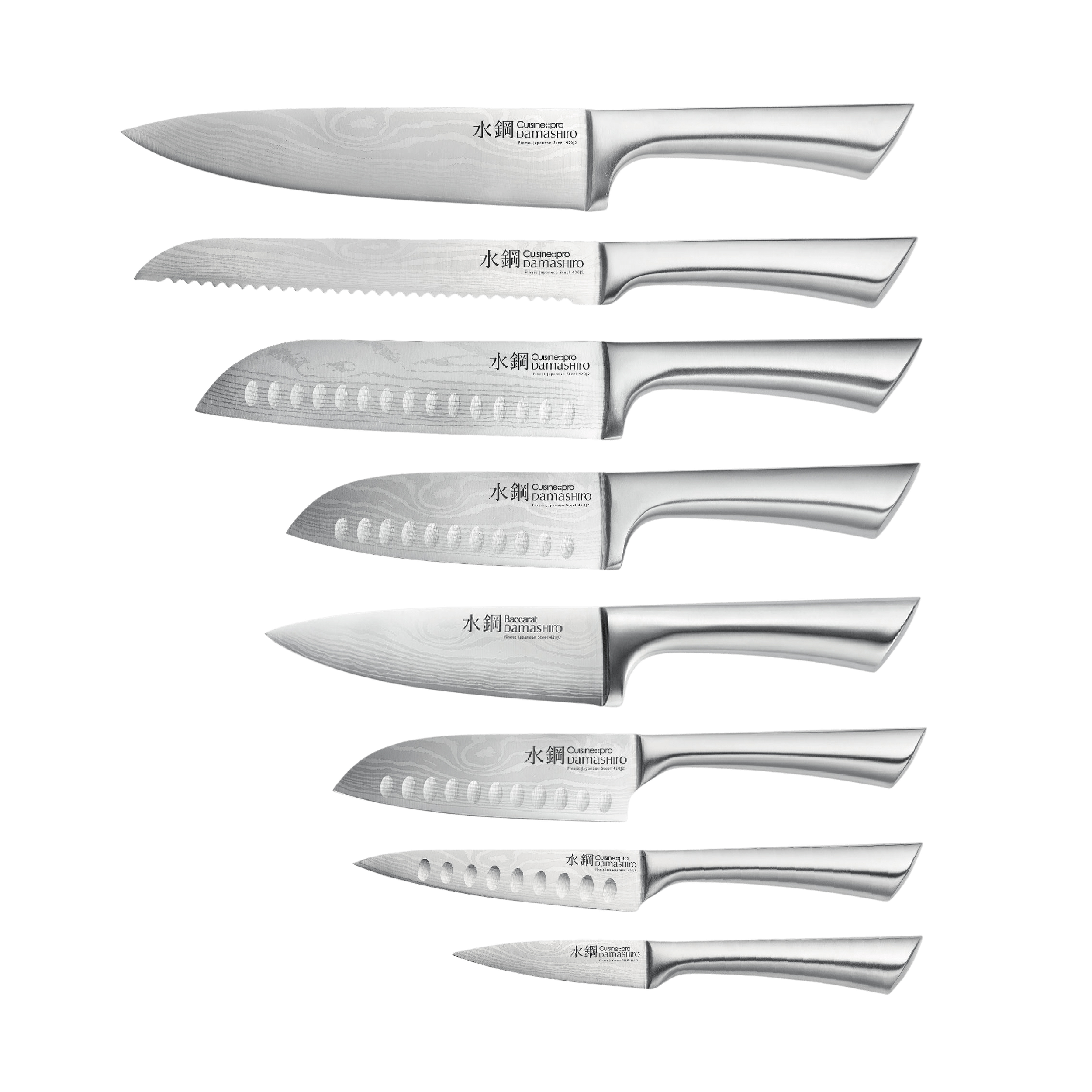 Cuisine::pro® Damashiro® Nami Knife Block 9 Piece