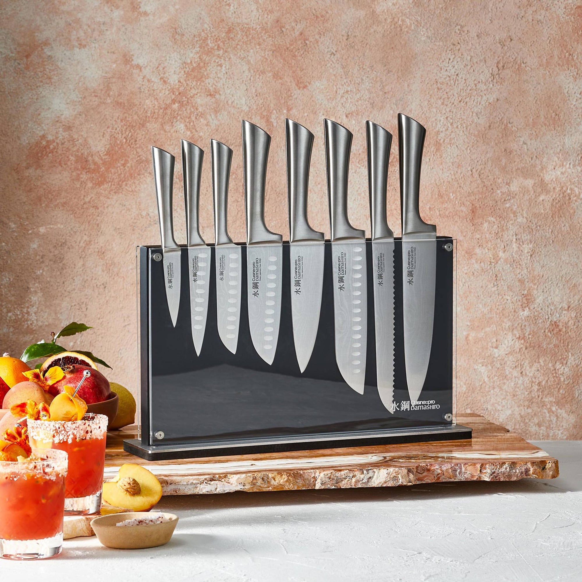 Cuisine::pro® Damashiro® Nami Knife Block 9 Piece