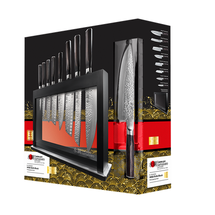 Cuisine::pro® Damashiro EMPEROR®  Hisa Knife Block 9 Piece