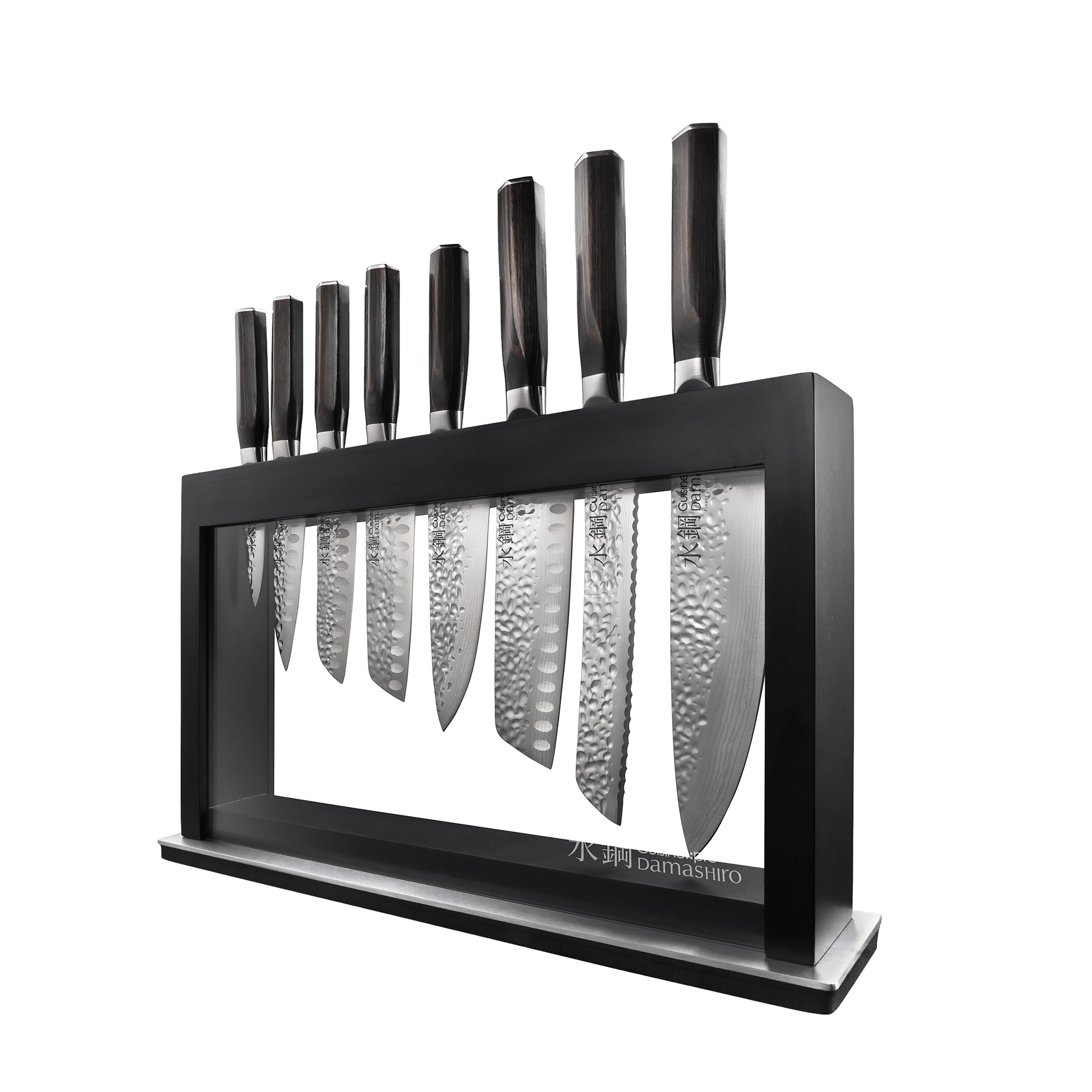 Cuisine::pro® Damashiro EMPEROR®  Hisa Knife Block 9 Piece