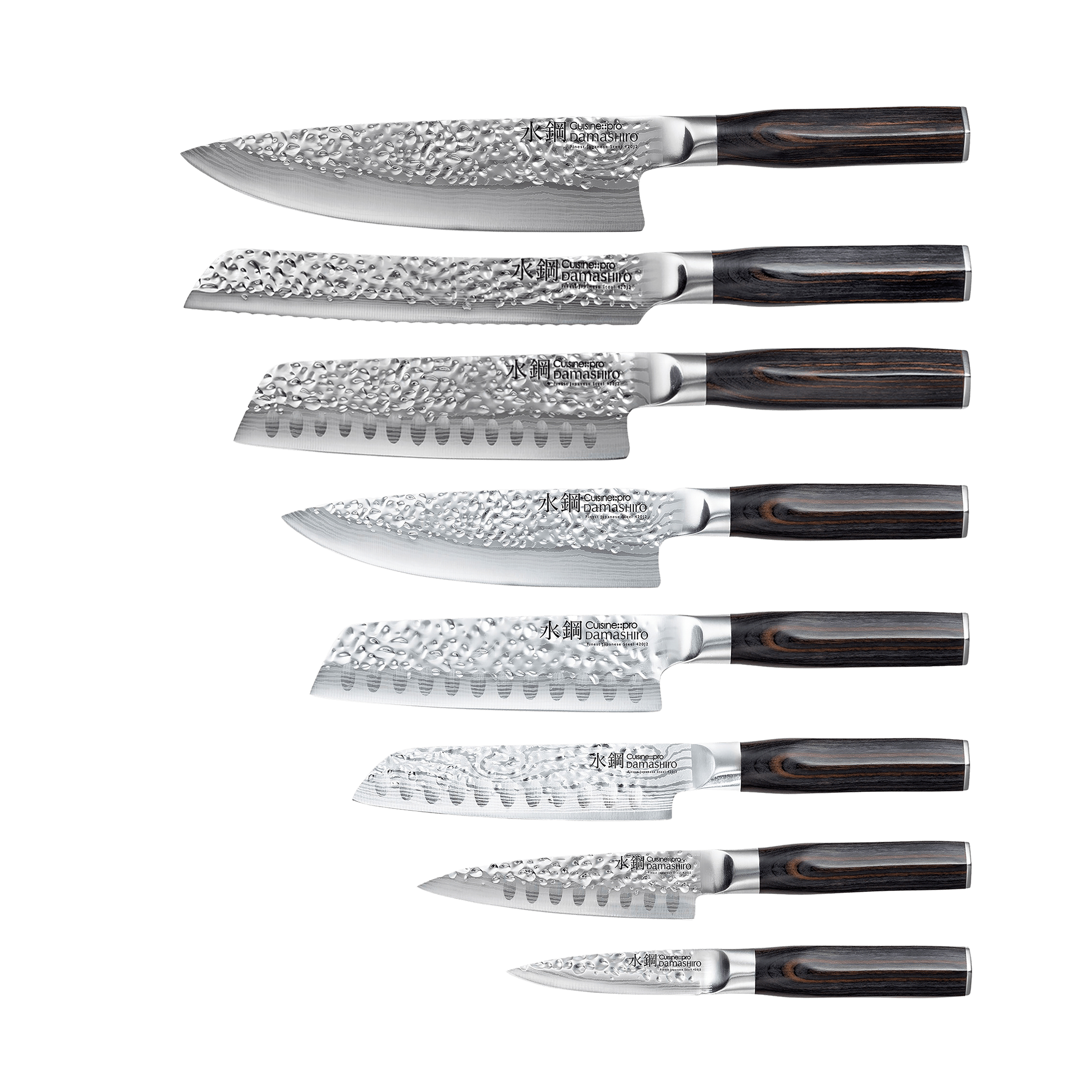 Cuisine::pro® Damashiro EMPEROR®  Hisa Knife Block 9 Piece - hover