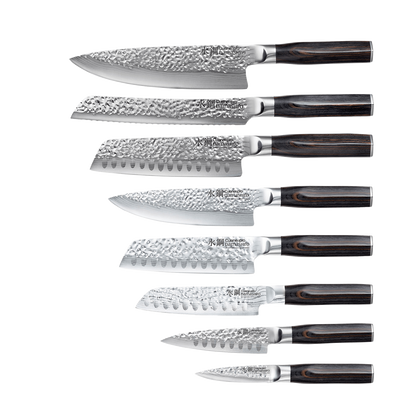 Cuisine::pro® Damashiro EMPEROR®  Hisa Knife Block 9 Piece
