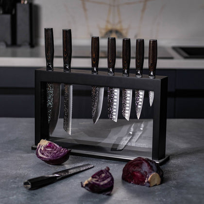 Cuisine::pro® Damashiro EMPEROR®  Hisa Knife Block 9 Piece