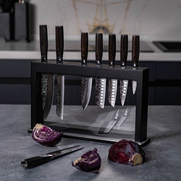 Cuisine::pro® Damashiro EMPEROR®  Hisa Knife Block 9 Piece