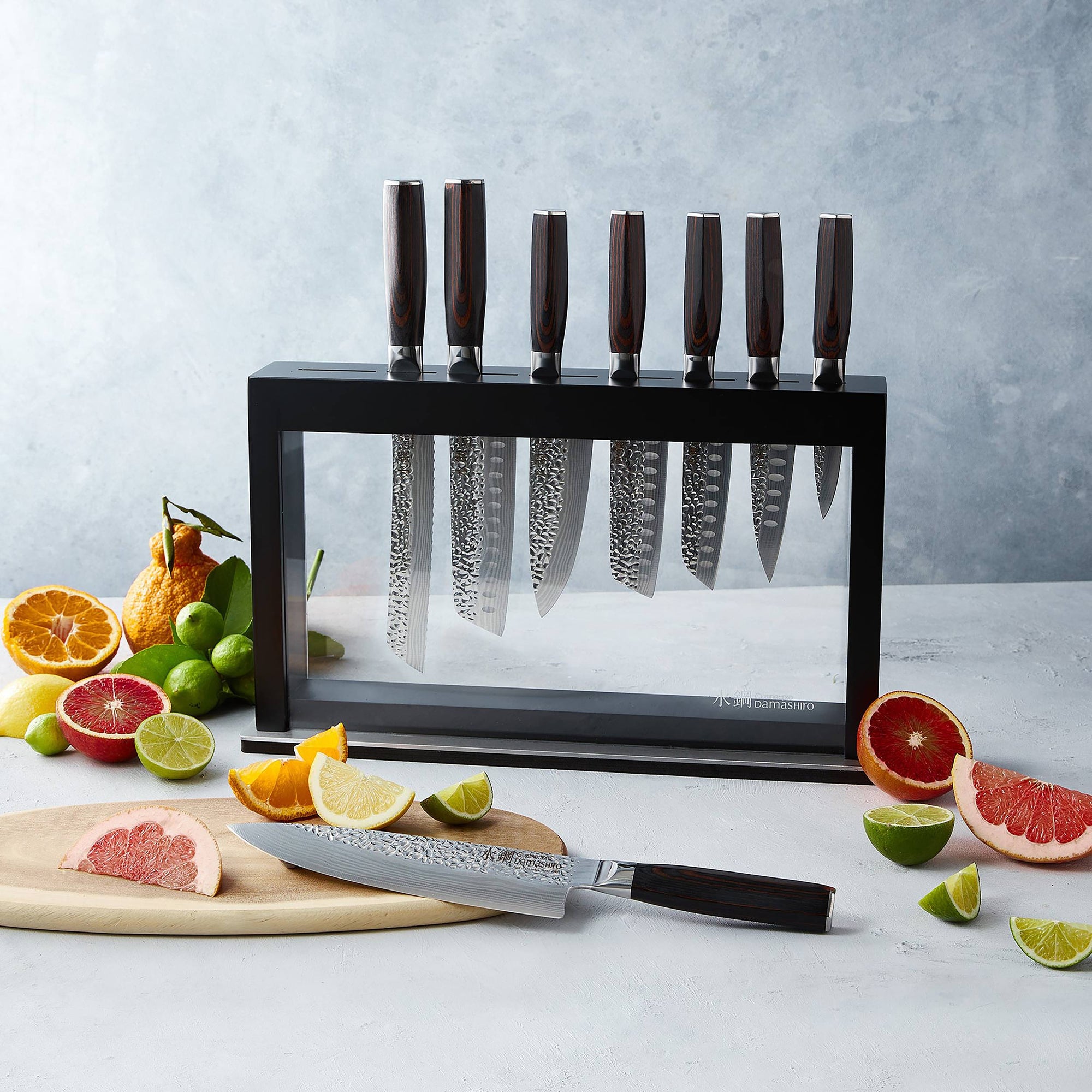 Cuisine::pro® Damashiro EMPEROR®  Hisa Knife Block 9 Piece