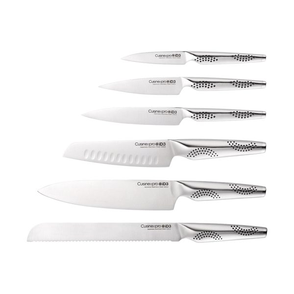 Cuisine::pro® iD3® Kobe Knife Block 7 Piece Black - hover