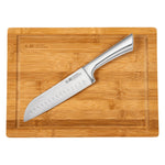 Cuisine::pro® Damashiro® Santoku 17cm/6.5" & Board 25.5 x 35cm/ 10x13.5"