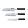 Cuisine::pro® Damashiro® Emperor Santoku Set of 3