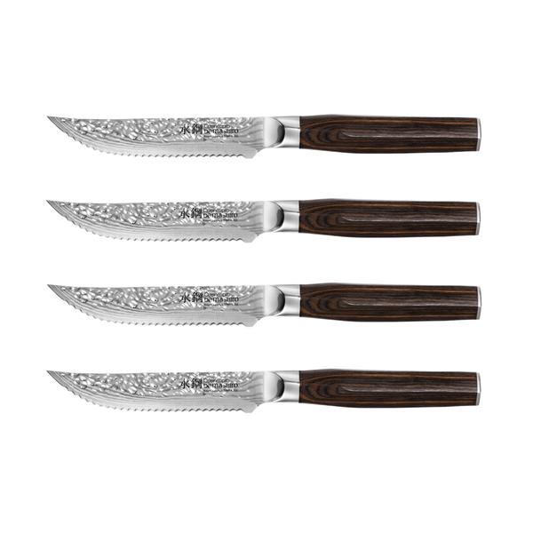Cuisine::pro® Damashiro EMPEROR® 4-Piece Steak Knife Set
