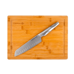 Cuisine::pro® iD3® Santoku Knife 18cm/7" & Board Set 25.5cm/10" x 35cm/13.7"