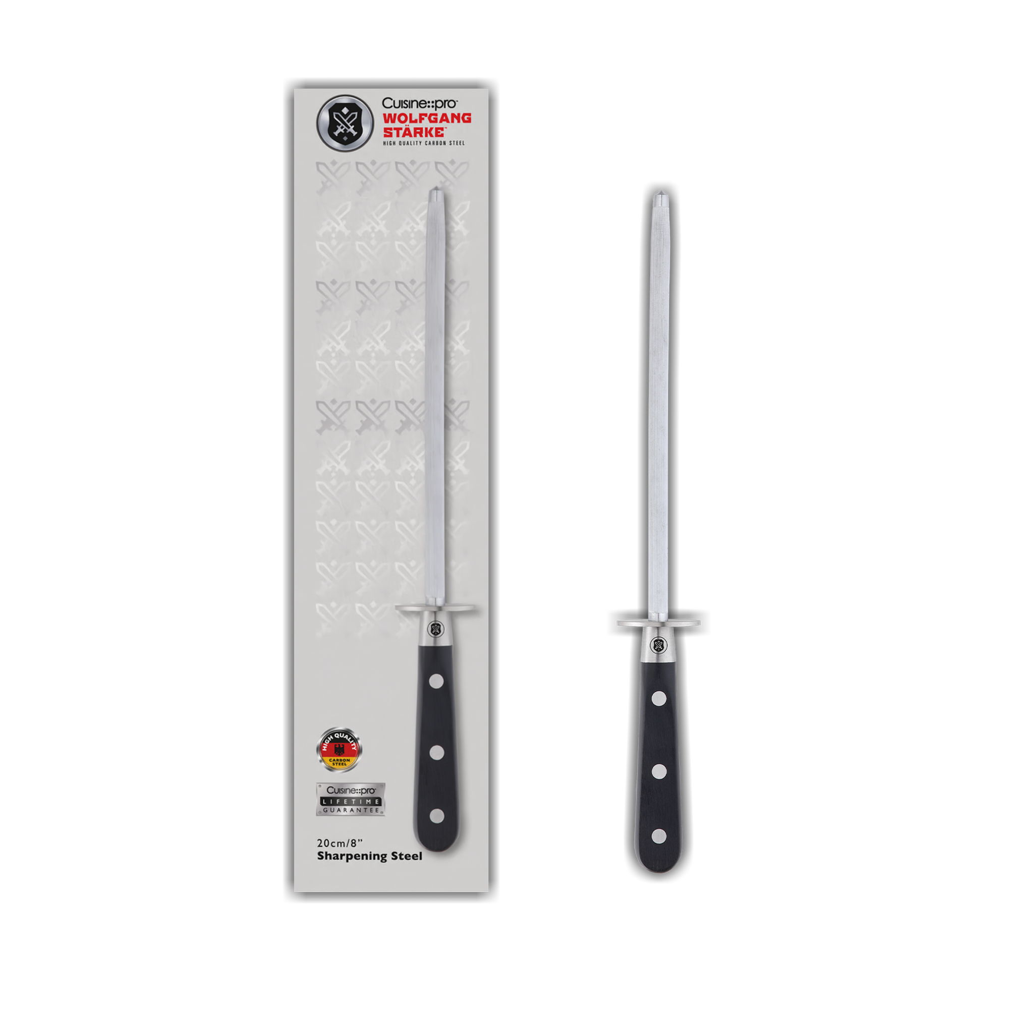 Cuisine::pro® WOLFGANG STARKE Sharpening Steel 8